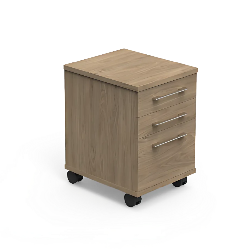 Aspire Mobile Pedestal 2 drawers & one filing drawer