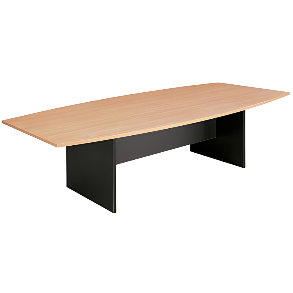 AG Boardroom Table Boatshape H Base