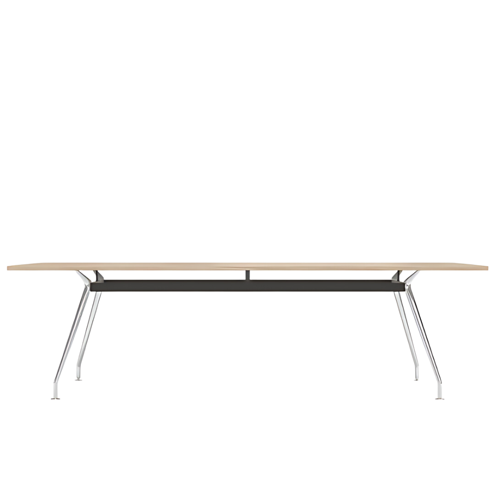 Apollo Boardroom Table Black or Polished Base