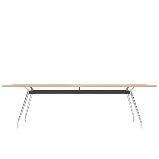 Apollo Boardroom Table Black or Polished Base