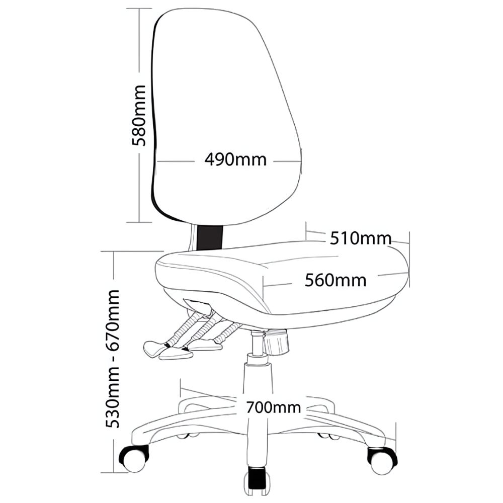 Clinton High Back TR600 Chair