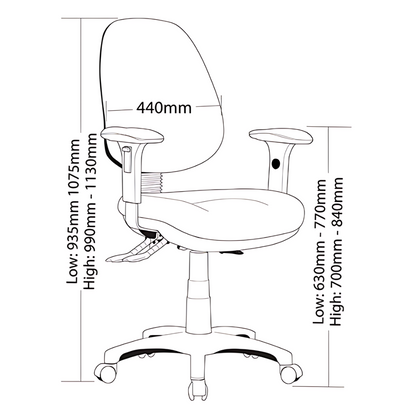 Harvey P350 High Back Chair