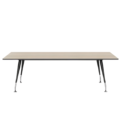 LETO BOARDROOM TABLE BLACK OR WHITE BASE