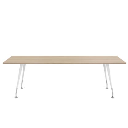 LETO BOARDROOM TABLE BLACK OR WHITE BASE