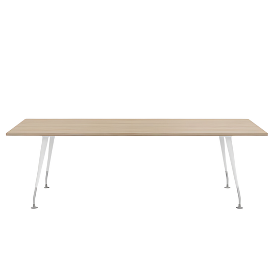 LETO BOARDROOM TABLE BLACK OR WHITE BASE