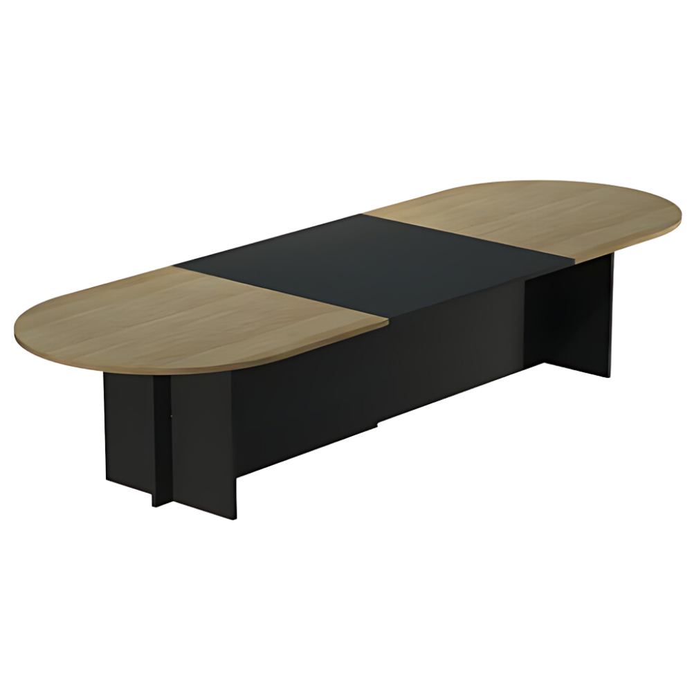 Merlin D Ended Extendable Table 3 Piece Top