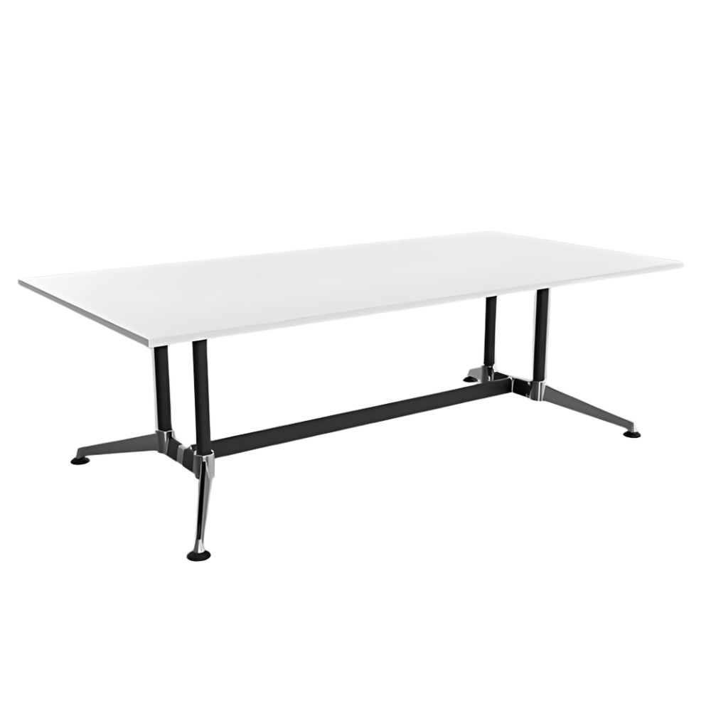 Modulas Boardroom Table with Rectangular Top