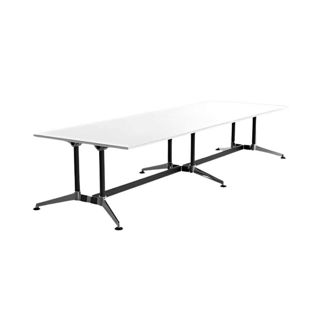 Modulas Boardroom Table with Rectangular Top