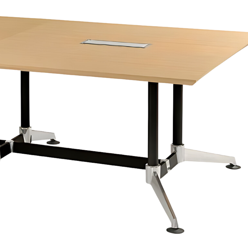 Modulas Boardroom Table with Rectangular Top