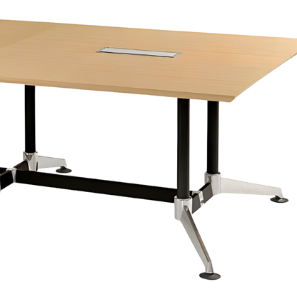 Modulas Boardroom Table with Rectangular Top