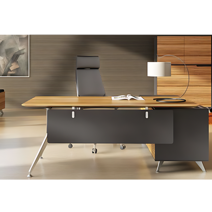 Novara Executive Desk & Return