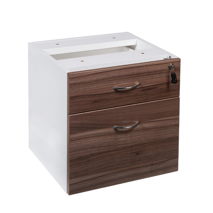 OM PREMIER FIXED PEDESTAL 1 DRAWER + 1 FILE DRAWER