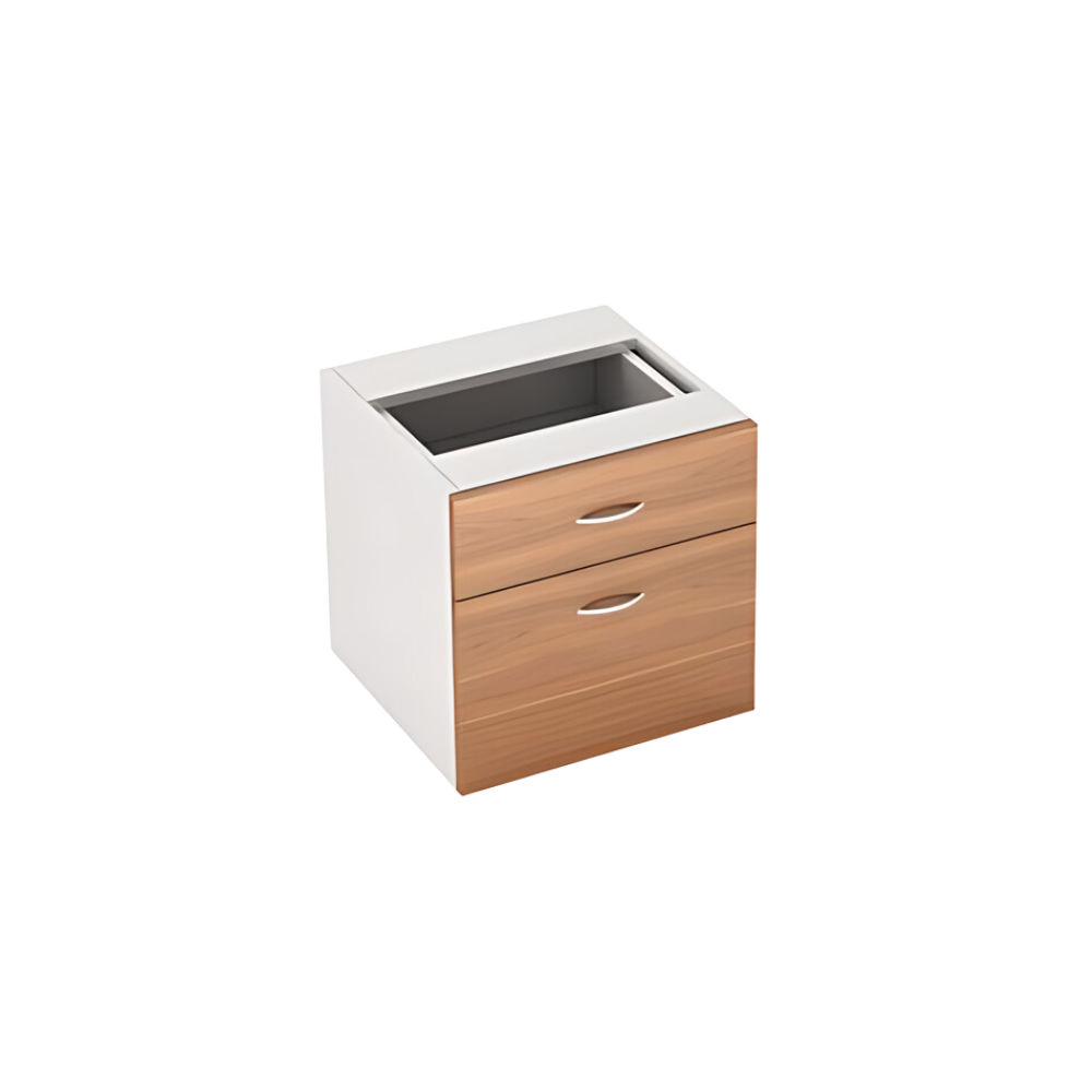 OM PREMIER FIXED PEDESTAL 1 DRAWER + 1 FILE DRAWER