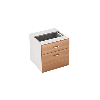 OM PREMIER FIXED PEDESTAL 1 DRAWER + 1 FILE DRAWER