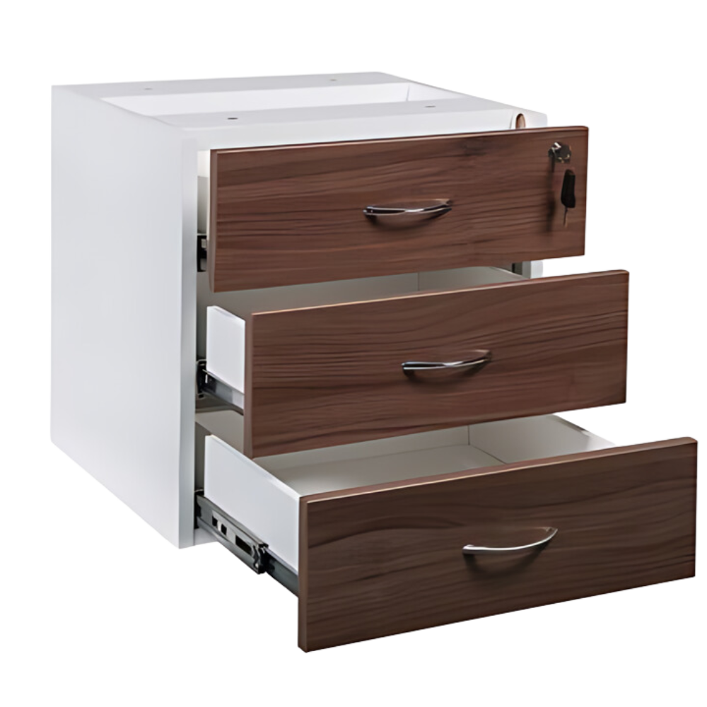 OM PREMIER FIXED PEDESTAL 3 DRAWERS