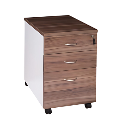 OM PREMIER MOBILE PEDESTAL 2 DRAWERS & 1 FILING DRAWER