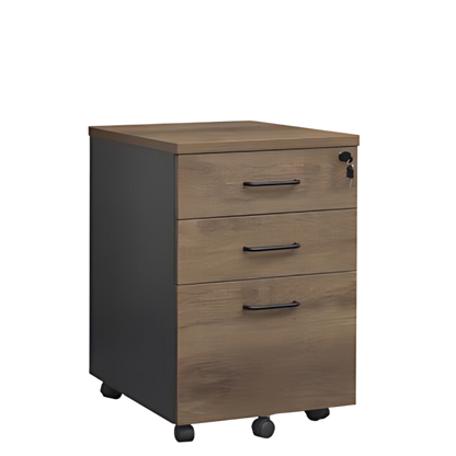 OM PREMIER MOBILE PEDESTAL 2 DRAWERS & 1 FILING DRAWER