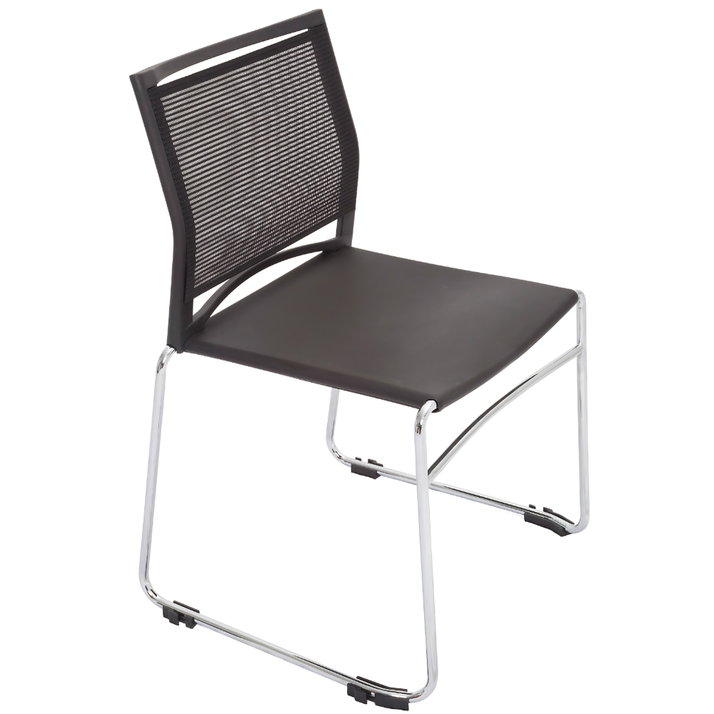 PMVBK Mesh Back Stacking Chair