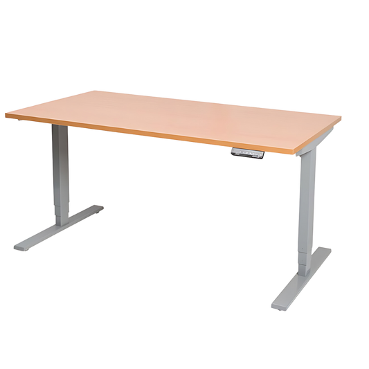 Vertilift Height Electric Desk Frame and option with top