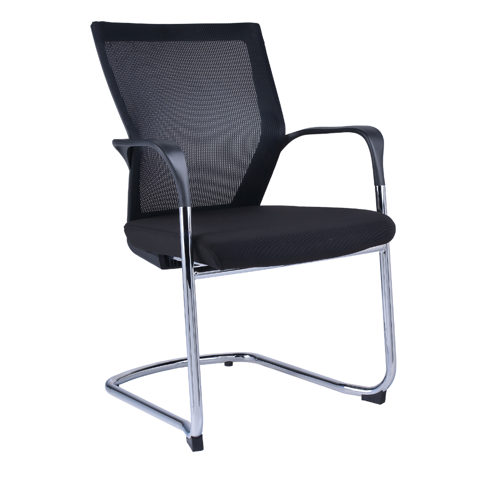 WMCC Mesh Cantilever Visitor Chair