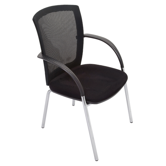 WMVBK Mesh 4 Legged Visitor Chair