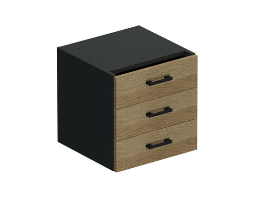 Merlin Fixed pedestal 3 drawers