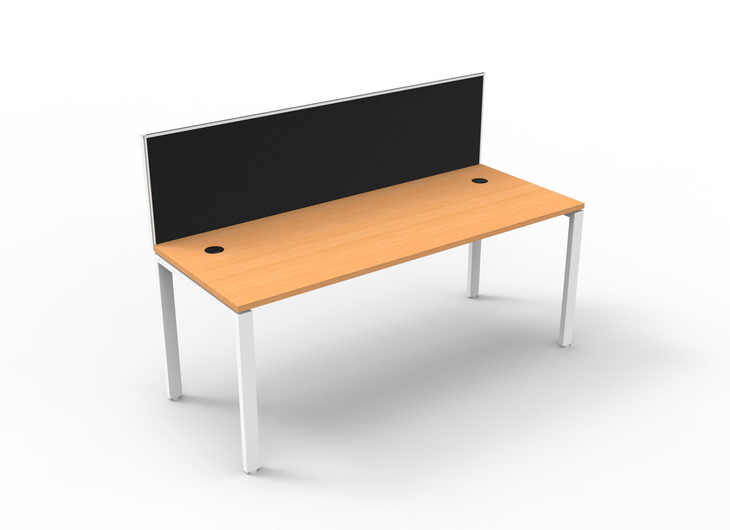 Rapid Infinity Single sided desk with screen