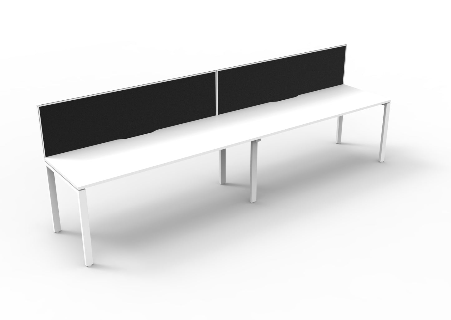 Rapid Infinity Single sided desk with screen