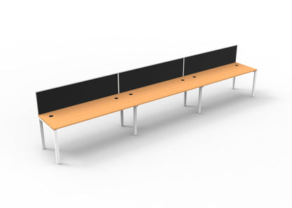 Rapid Infinity Single sided desk with screen